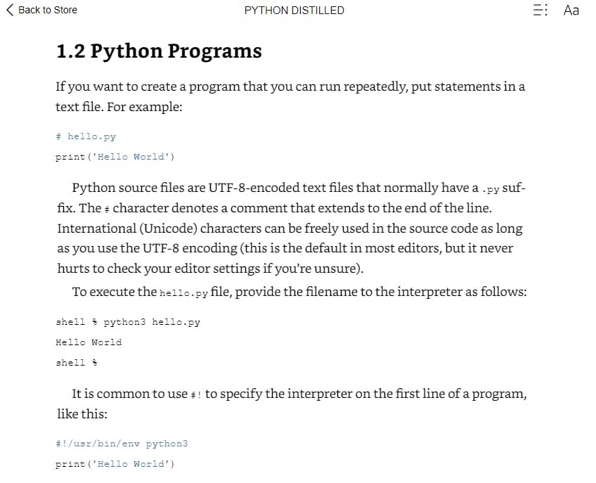 Python Distilled (Developer's Library) by Beazley, David