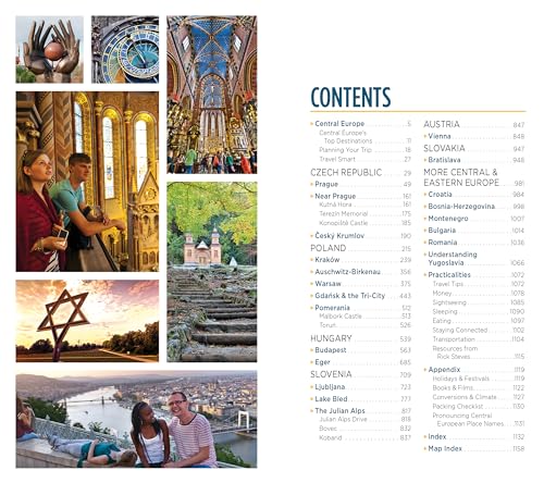 Rick Steves Central Europe: The Czech Republic, Poland, Hungary, Slovenia & More
