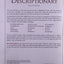 Descriptionary: A Thematic Dictionary, Fourth Edition (Writers Library)