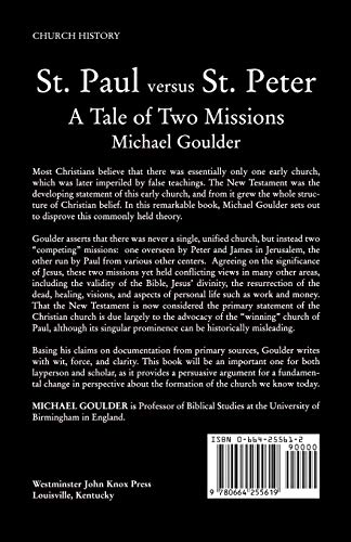 St. Paul versus St. Peter: A Tale of Two Missions