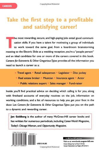 Careers for Extroverts & Other Gregarious Types, Second ed. (Careers For Series)