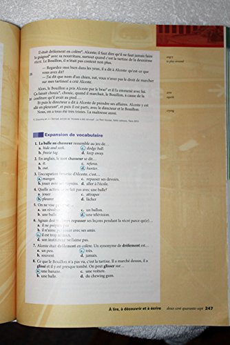 Motifs: An Introduction to French, Enhanced (World Languages)