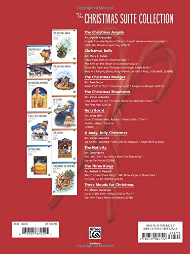 The Christmas Suite Collection: Intermediate to Late Intermediate Arrangements of Holiday Favorites for Solo Piano