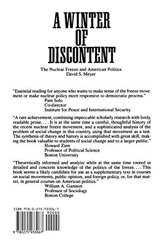 A Winter of Discontent: The Nuclear Freeze and American Politics (Translation)