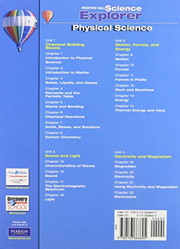 Science Explorer Physical Science by PRENTICE HALL