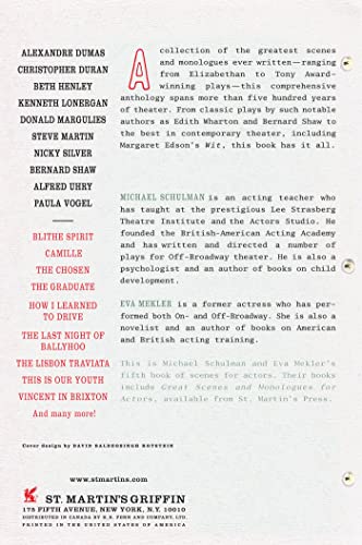 Play the Scene: The Ultimate Collection of Contemporary and Classic Scenes and Monologues