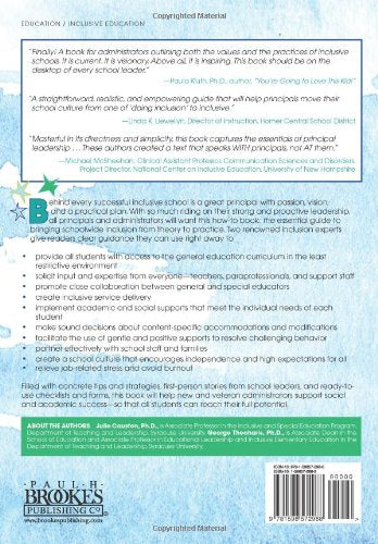 The Principal's Handbook for Leading Inclusive Schools