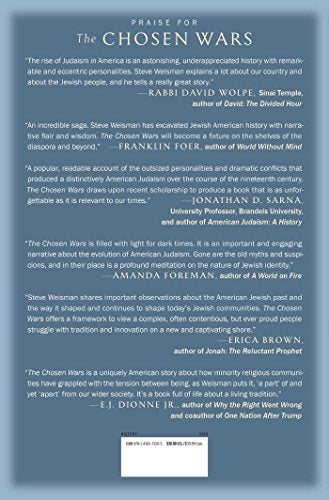 The Chosen Wars: How Judaism Became an American Religion