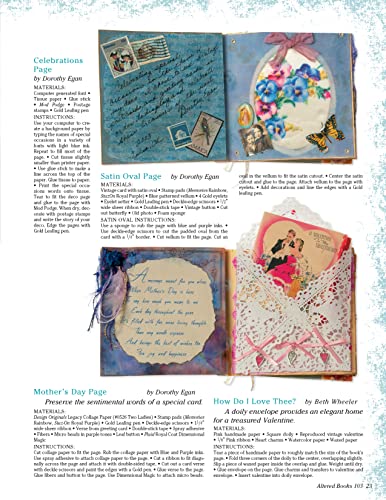 Altered Books 103 Books: LIttle Books, Decos, CDs & More! (Design Originals, 5215)