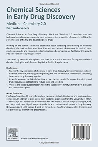 Chemical Sciences in Early Drug Discovery: Medicinal Chemistry 2.0