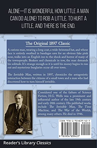 The Invisible Man - The Original 1897 Classic (Reader's Library Classics)