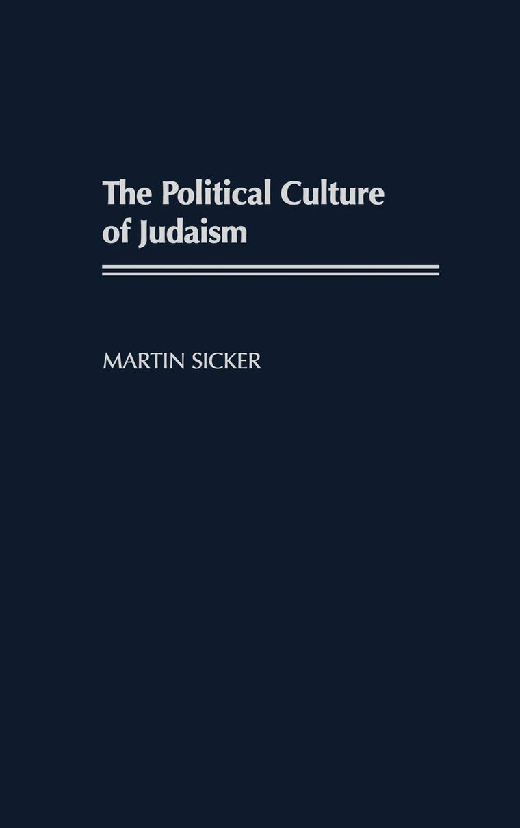 The Political Culture of Judaism: