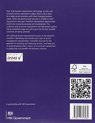 ITIL Continual Service Improvement (ITIL Service Lifecycle)