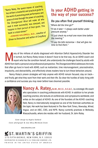 The Disorganized Mind: Coaching Your ADHD Brain to Take Cont