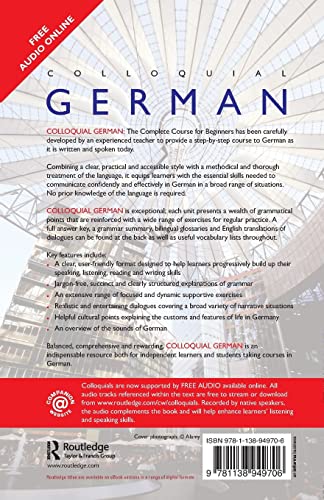 Colloquial German (Colloquial Series (Book Only))