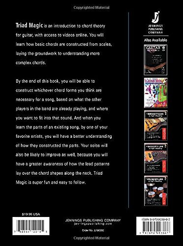 Triad Magic: Guitar Chord Theory Introduction (Book/Online)