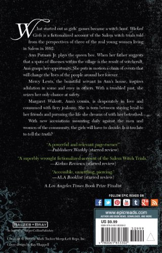 Wicked Girls: A Novel of the Salem Witch Trials