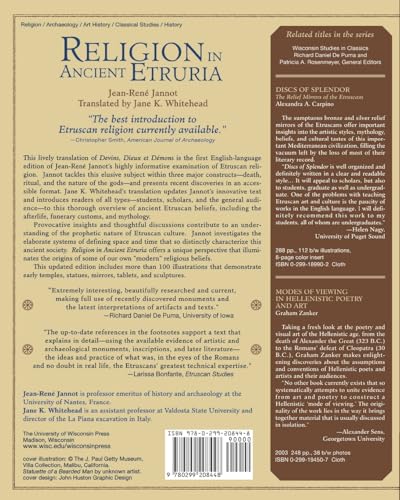 Religion in Ancient Etruria (Wisconsin Studies in Classics)