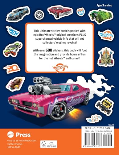 Hot Wheels: Sticker Book