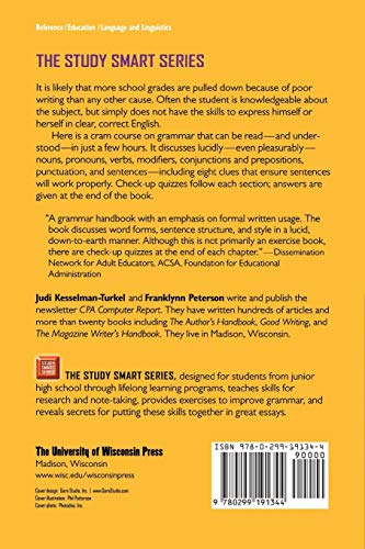 Grammar Crammer: How to Write Perfect Sentences (Study Smart Series)