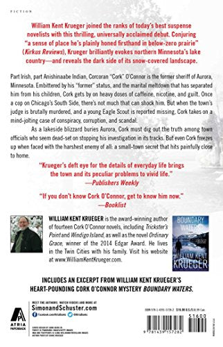 Iron Lake: A Novel (1) (Cork O'Connor Mystery Series) by Kru