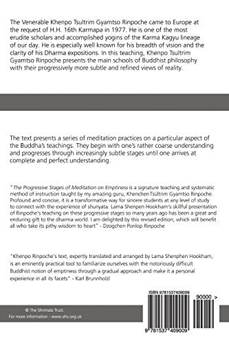 Progressive Stages of Meditation on Emptiness