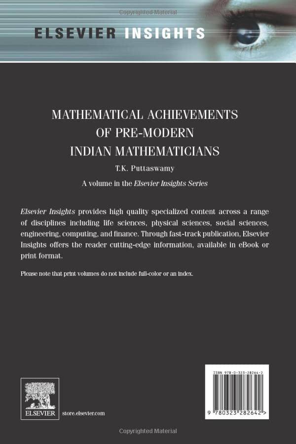 Mathematical Achievements of Pre-modern Indian Mathematicians