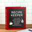 Small Recipe Binder - Recipe Keeper (Letterboard) - Write In Your Own Recipes