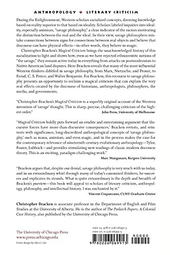 Magical Criticism: The Recourse of Savage Philosophy