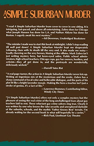 A Simple Suburban Murder (Tom & Scott Mysteries, 1)