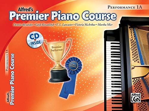 Alfreds Premier Piano Course Level 1A Books Set (4 Books) - Lesson 1A, Theory 1A, Technique 1A, Performance 1A