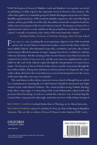 The Reception of Vatican II