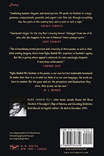 The Country without a Post Office: Poems (Agha Shahid Ali)