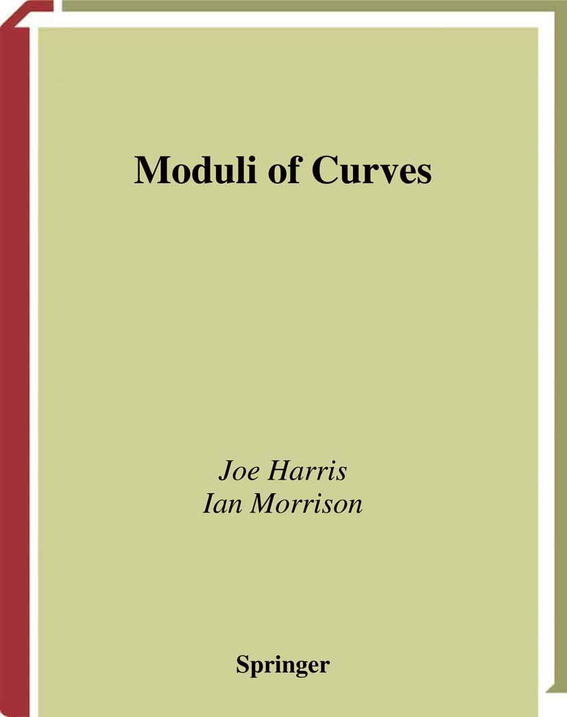 Moduli of Curves (Graduate Texts in Mathematics, 187)