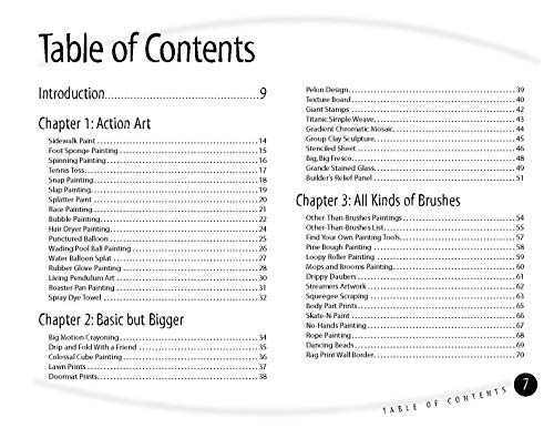 The Big Messy* Art Book: *But Easy to Clean Up