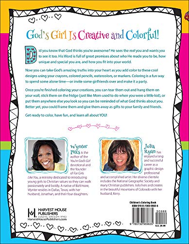 You're God's Girl! Coloring Book