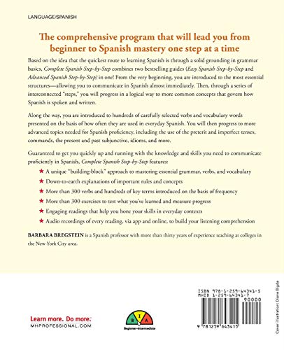 Complete Spanish Step-by-Step by Barbara Bregstein