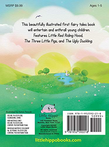 My First Book of Fairy Tales - Childrens Padded Board Book - Classics