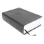 NIV, KJV, NASB, Amplified, Parallel Bible, Leathersoft, Black: Four Bible Versions Together for Study and Comparison
