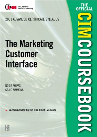 CIM Coursebook 01/02 Marketing Customer Interface