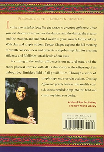 Creating Affluence: The A-to-Z Steps to a Richer Life — back cover