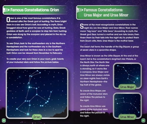 Smithsonian Kids: Stars and the Solar System: 30 Glow-in-the-Dark Stars!