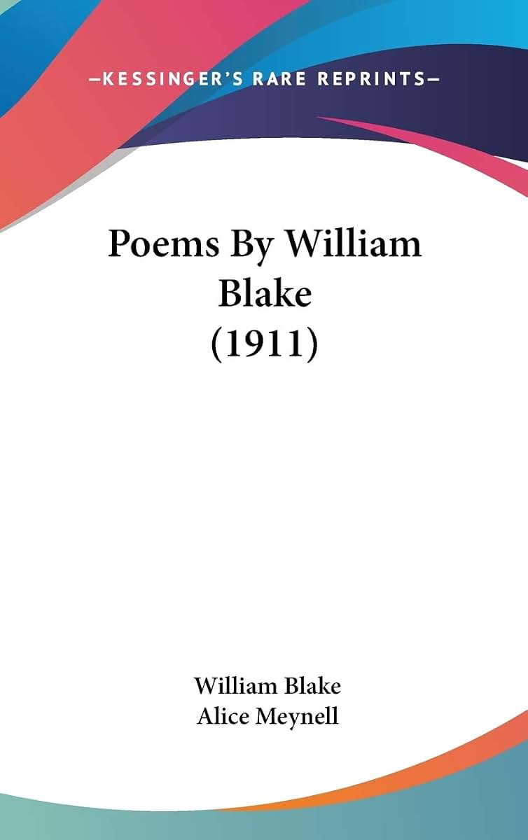 Poems By William Blake (1911)