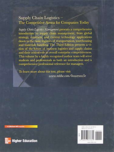 Supply Chain Logistics Management (McGraw-Hill/Irwin Series Operations and Decision Sciences)