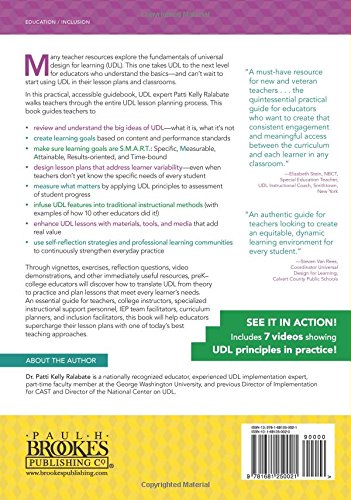 Your UDL Lesson Planner: The Step-by-Step Guide for Teaching all Learners