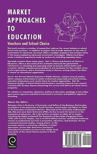 Market Approaches to Education: Vouchers and School Choice
