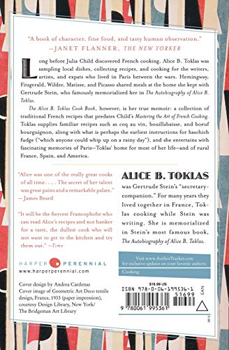 The Alice B. Toklas Cook Book
