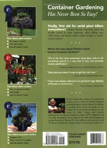 Easy Container Gardens (Pamela Crawford's Container Gardening, Vol.2)