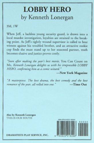 Lobby Hero — back cover