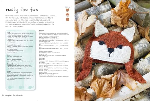 Knitted Animal Hats: 35 designs from the animal kingdom for babies, kids, and teens